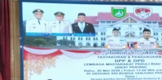 Tasyakuran Dan Pengukuhan DPP Dan DPD Lembaga Masyarakat Peduli Riau Bersih(Sikat Perisih) Di Kota Dumai
