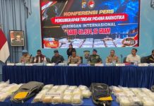 Polda Riau Sita 101 Kg Narkotika, 39 Tersangka Ditangkap dalam 15 Hari Operasi